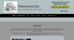 Desktop Screenshot of homesteadct.com