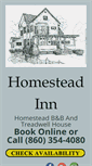 Mobile Screenshot of homesteadct.com